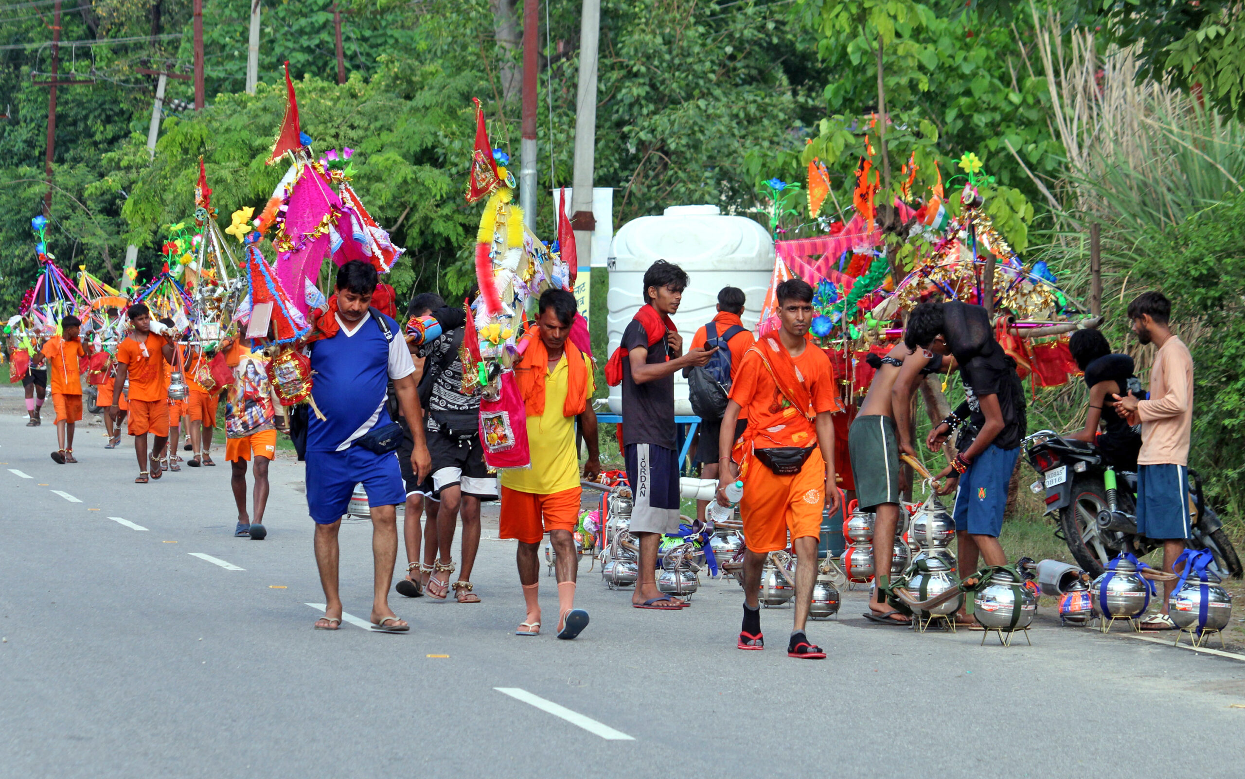 Devotees swarm temples to offer prayers on first Monday of Sawan