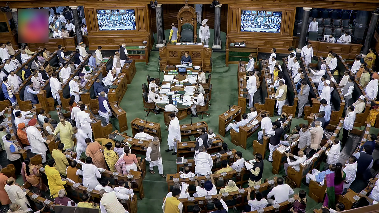 Lok Sabha Adjourned Till Noon Amid Ruckus During Winter Session