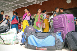 Around 41 Manipuri people returned to Imphal