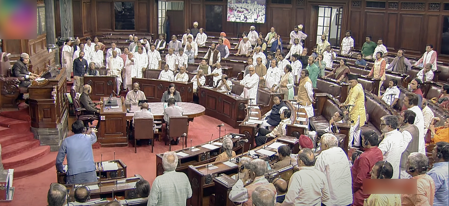 Congress, AAP issue whips to MPs as Delhi services bill set to table in Rajya Sabha on Aug 7