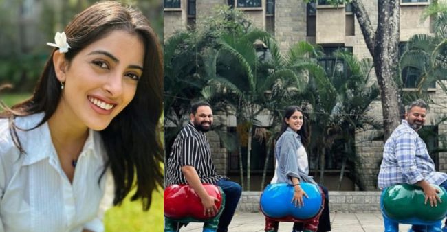 Navya Naveli Nanda Recreates Iconic Aamir Khan’s 3 Idiots Pose