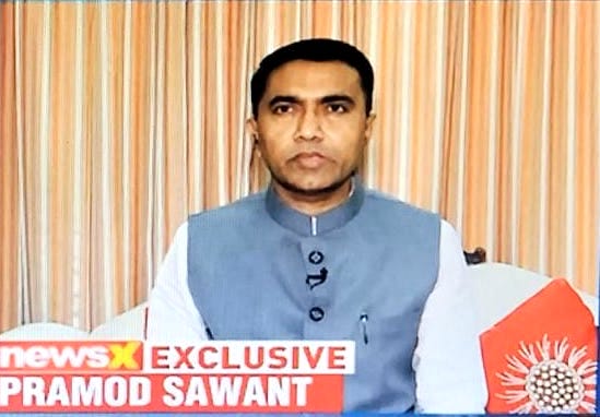 Newsx Exclusive with CM of Goa Pramod Sawant on UCC