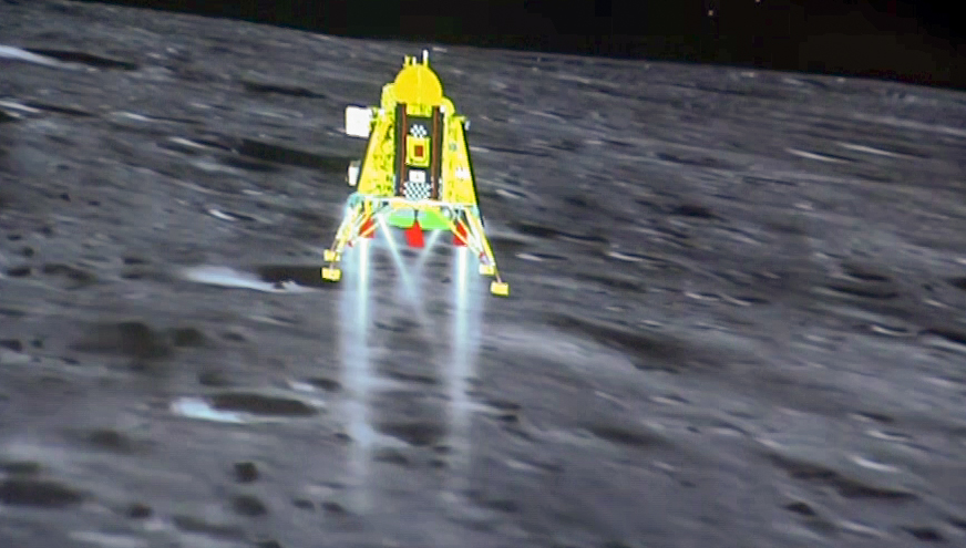 Chandrayaan-3: Rover records natural event on moon’s south pole