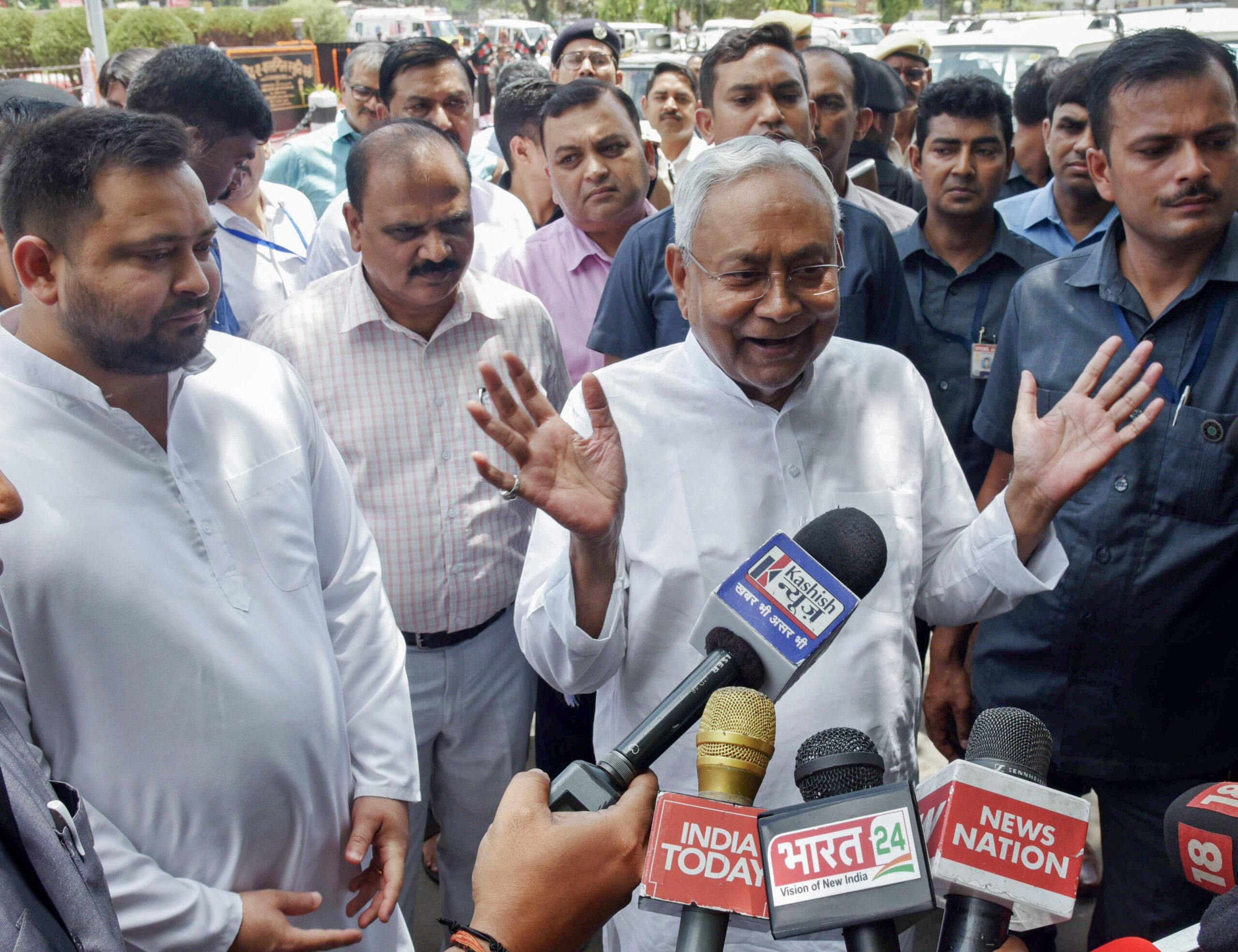 Nitish Kumar’s potential Lok Sabha run in UP sparks political firestorm