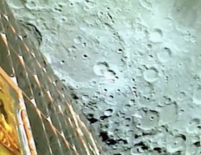 ISRO shares images of Earth and Moon taken by Chandrayaan-3 spacecraft