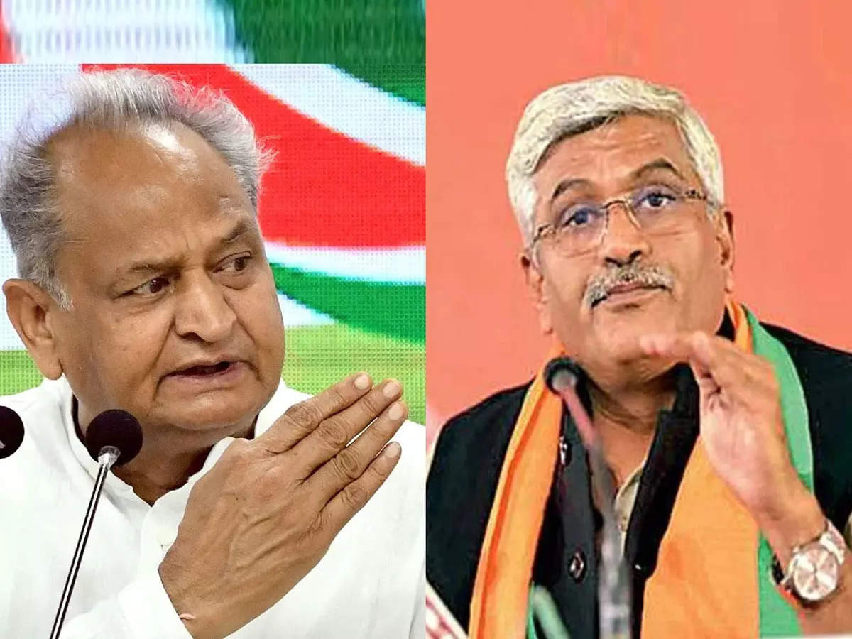 Gajendra Singh Shekhawat Challenges CM Ashok Gehlot on Water Project Issue