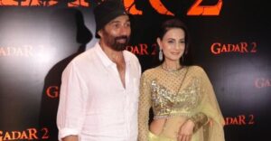 Gadar 2 Success Bash: Sunny Deol, Ameesha Patel, And Team Celebrate With Media