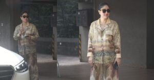 [Viral Pics] Kareena Kapoor Khan In A Tropical Print Co-ord Set 