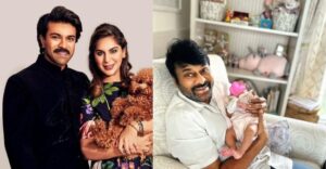 Ram Charan Drops Love-Filled Picture Of Chiranjeevi Holding Baby Klin Kaaran