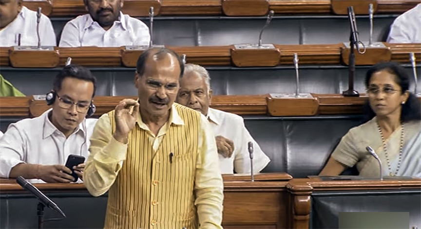 Suspension from Lok Sabha: Senior Congress leader Adhir Chowdhury  to record statement before privileges committee today