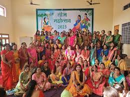 Agrawal Community Women’s Group organized Teej Festival Celebration