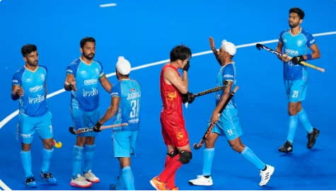 India team secures dominant 7-2 victory against China