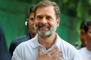 Rahul Gandhi arrives in Parliament after his Lok Sabha membership reinstated