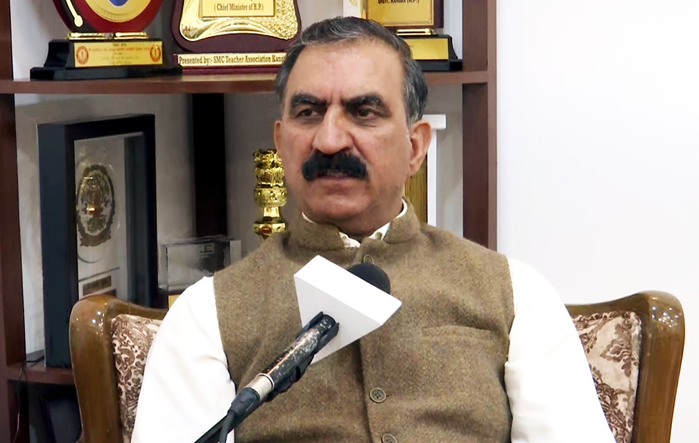 CM Sukhu : Relentless efforts being made to restore crucial roadways , HP devastation