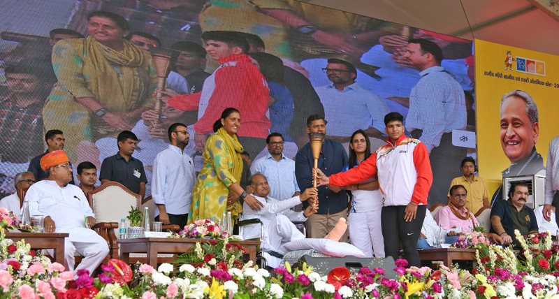 Gehlot’s Rajiv Gandhi Rural and Urban Olympics initiative concluded