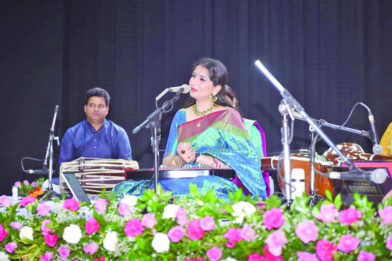 Cultural program at Mahatma Gandhi Medical University