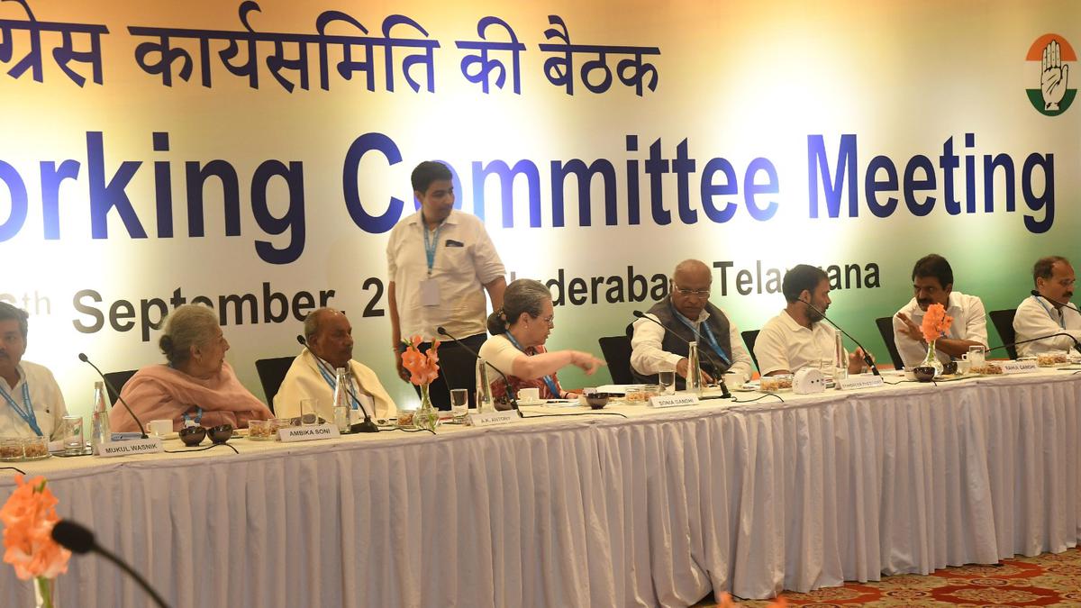 No discussion over organisational appointments in Haryana in CWC meeting