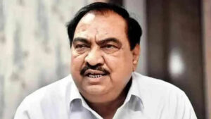 NCP MLC Eknath Khadse rejects offer to join Ajit Pawar’s faction