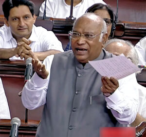 Change the way you do your politics, says Kharge as slams Centre in Parliament