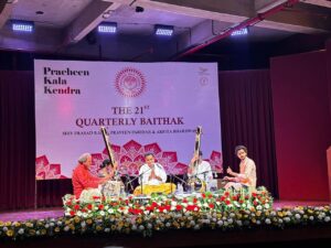 21st Quarterly Baithak of Pracheen Kala Kendra: A night of musical excellence