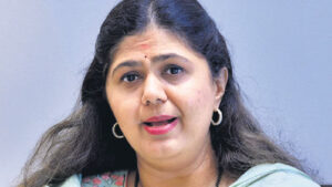 BJP’s Pankaja Munde claims discrimination due to Marathi heritage