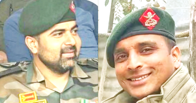 Families mourn officers martyred in Anantnag encounter