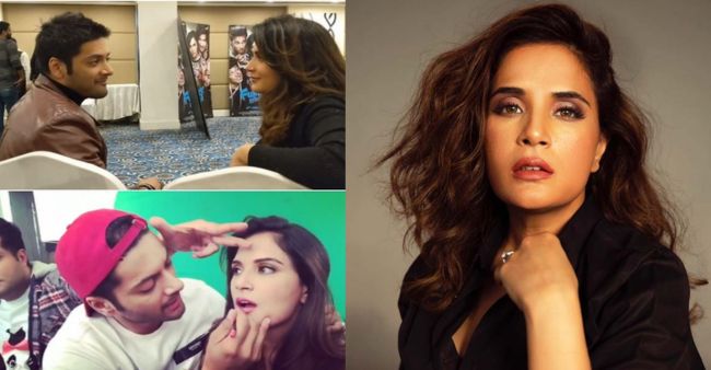 Richa Chadha Shares BTS Moments With Ali Fazal From Fukrey Returns