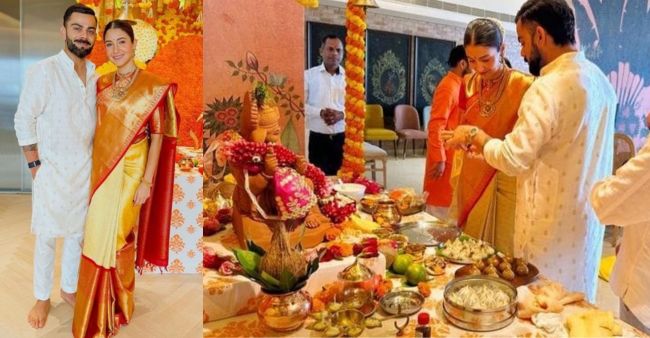 Anushka Sharma Gives A Peek Into Their Ganesh Chaturthi Celebration