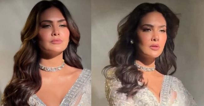 Esha Gupta Raises The Hotness Quotient In Her Ravishing Saree Look