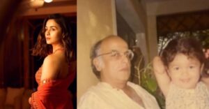 Alia Bhatt Drops Childhood Picture With Mahesh Bhatt On His 75th Birthday