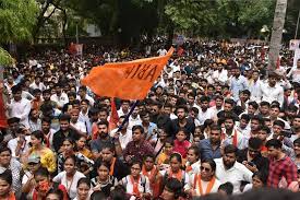 ABVP organises Chhatra Garjana rally ahead of nomination day