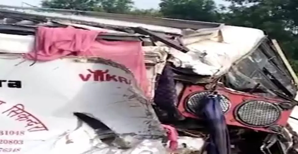 Two devotees from MP & UP killed in accident in Dausa