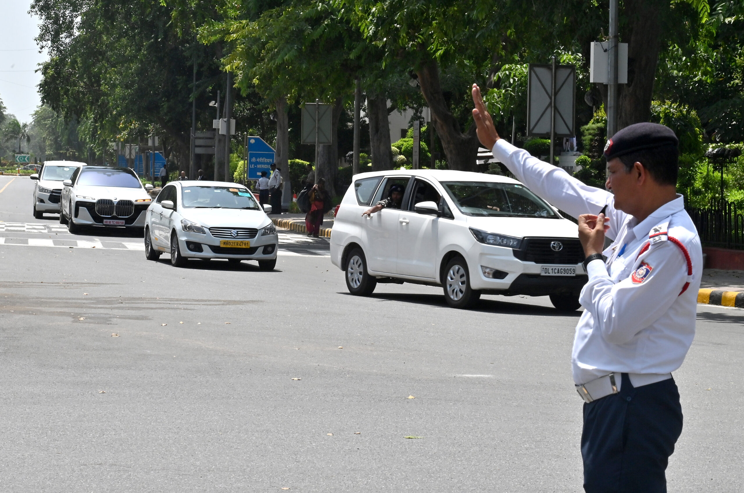 G20 Summit: Delhi traffic police conducted a full carcade rehearsal