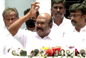 AIADMK leader D Jayakumar :BJP is not in alliance with AIADMK