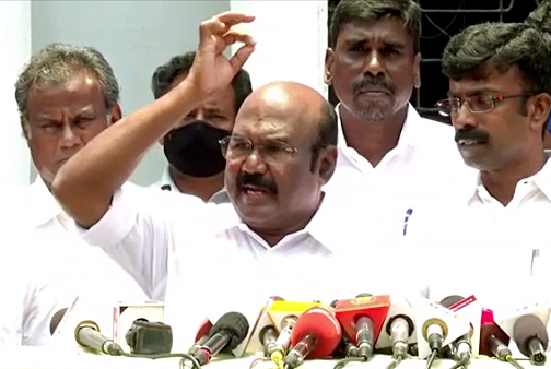 AIADMK leader D Jayakumar :BJP is not in alliance with AIADMK