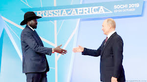 South Sudan’s leader discusses closer ties in energy, trade with Putin