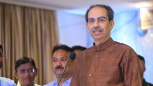 Uddhav takes swipe at BJP’s actions: ‘If BJP can shower flowers on Pak players…’