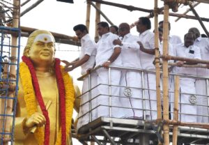 M K Stalin pays homage to Muthuramalinga Thevar on Thevar Jayanthi