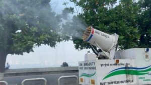 BMC deploys anti-smog gun at Mumbai’s Marine Drive to fight air pollution