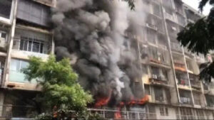 2 dead, 3 hurt in fire in residential building flat