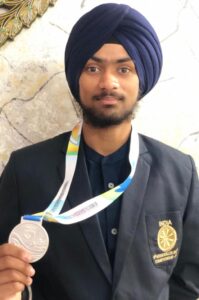 Inspector’s son, Juzhar Singh, secures silver medal in Asian Roller Hockey Championship