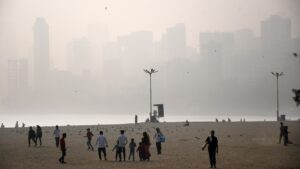 Mumbai’s air quality recorded in ‘moderate’ category