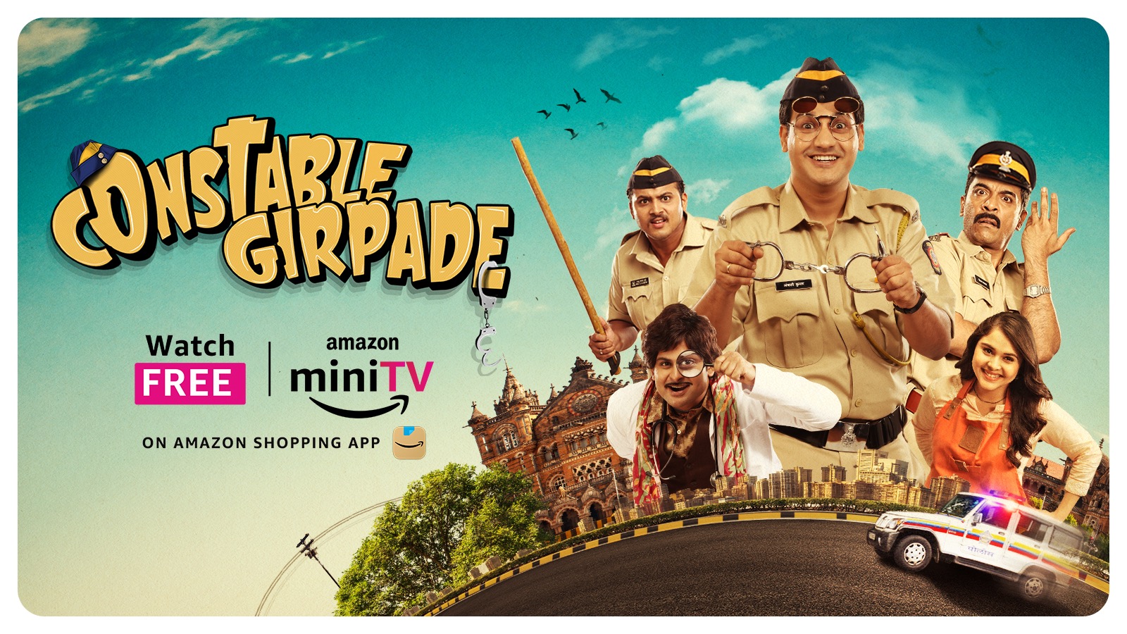 Crime meets comedy in the most unexpected way on Amazon miniTV’s ‘Constable Girpade’