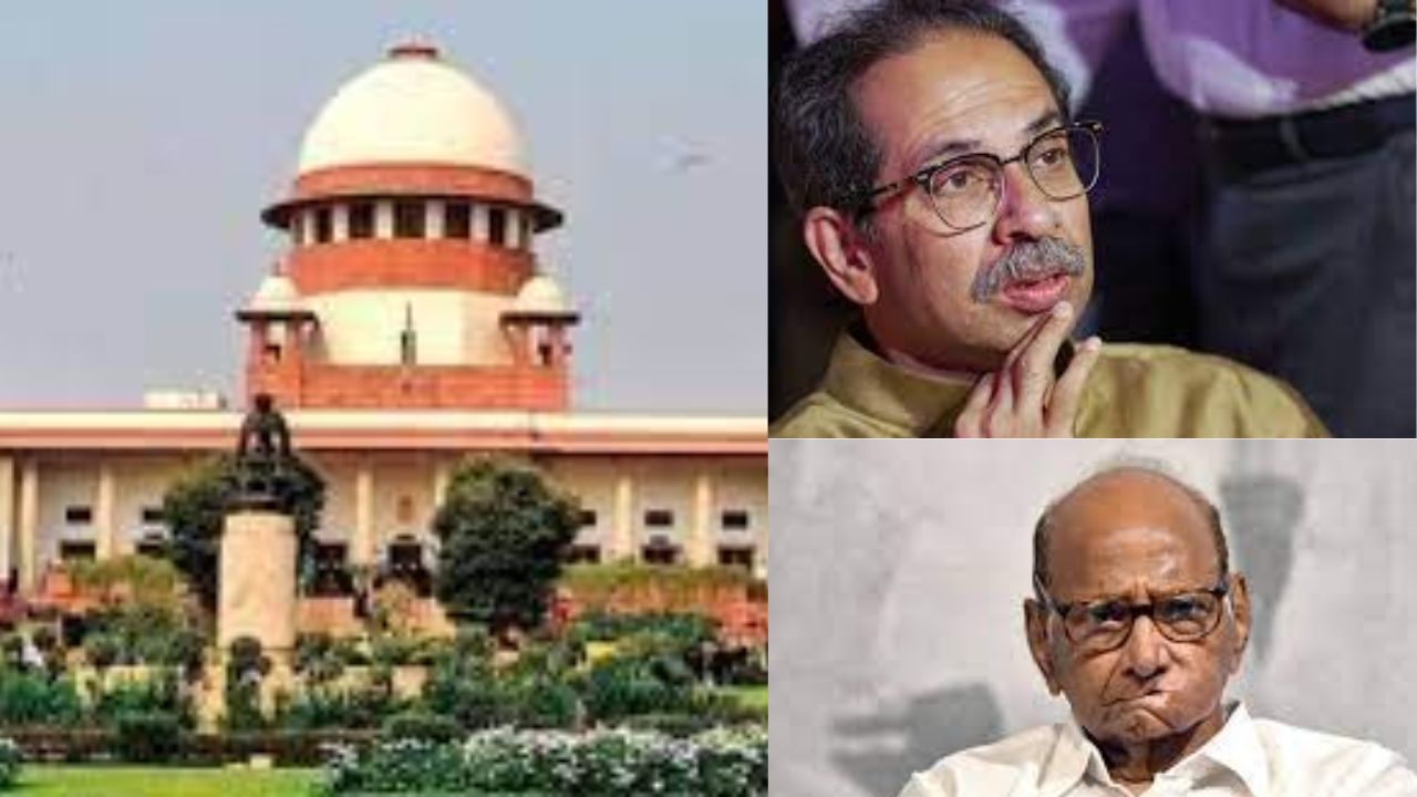 SC to hear Thackeray, Sharad Pawar faction’s pleas today