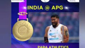 Asian Para Games: Neeraj Yadav bags gold in Men’s Javelin Throw F55, sets new Para Games Record