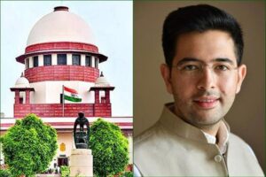 SC issues notice to Rajya Sabha secretariat on AAP MP Raghav Chadha’s plea against his suspension