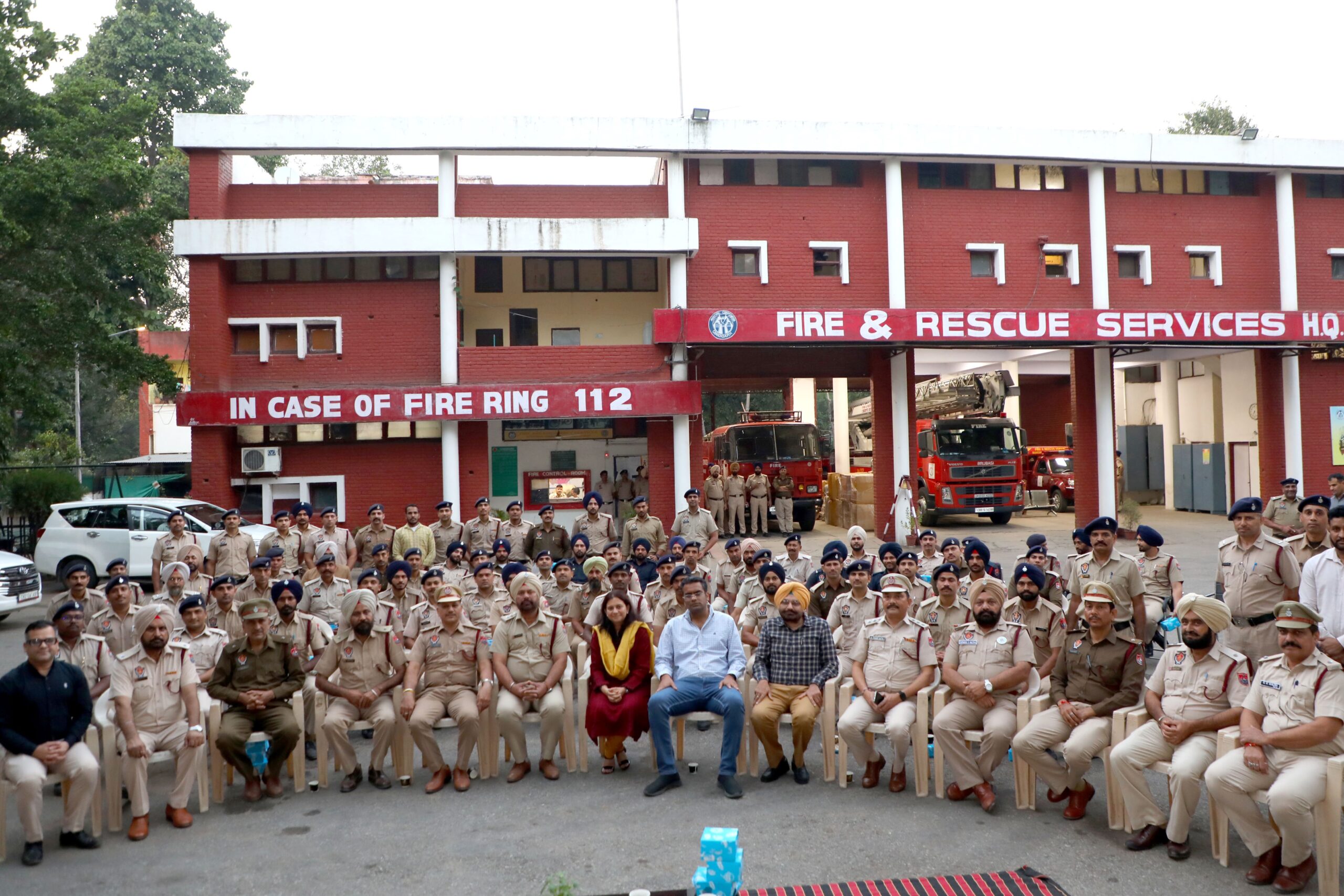 Preparations for fire safety and rescue services for the municipal corporation’s Diwali festival