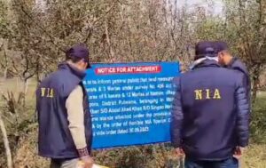 NIA attaches properties of Lashkar terrorists in Pulwama