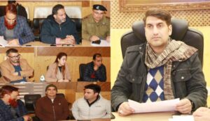 DC Srinagar chairs meeting to enhance recovery of outstanding GST as arrears of land revenue