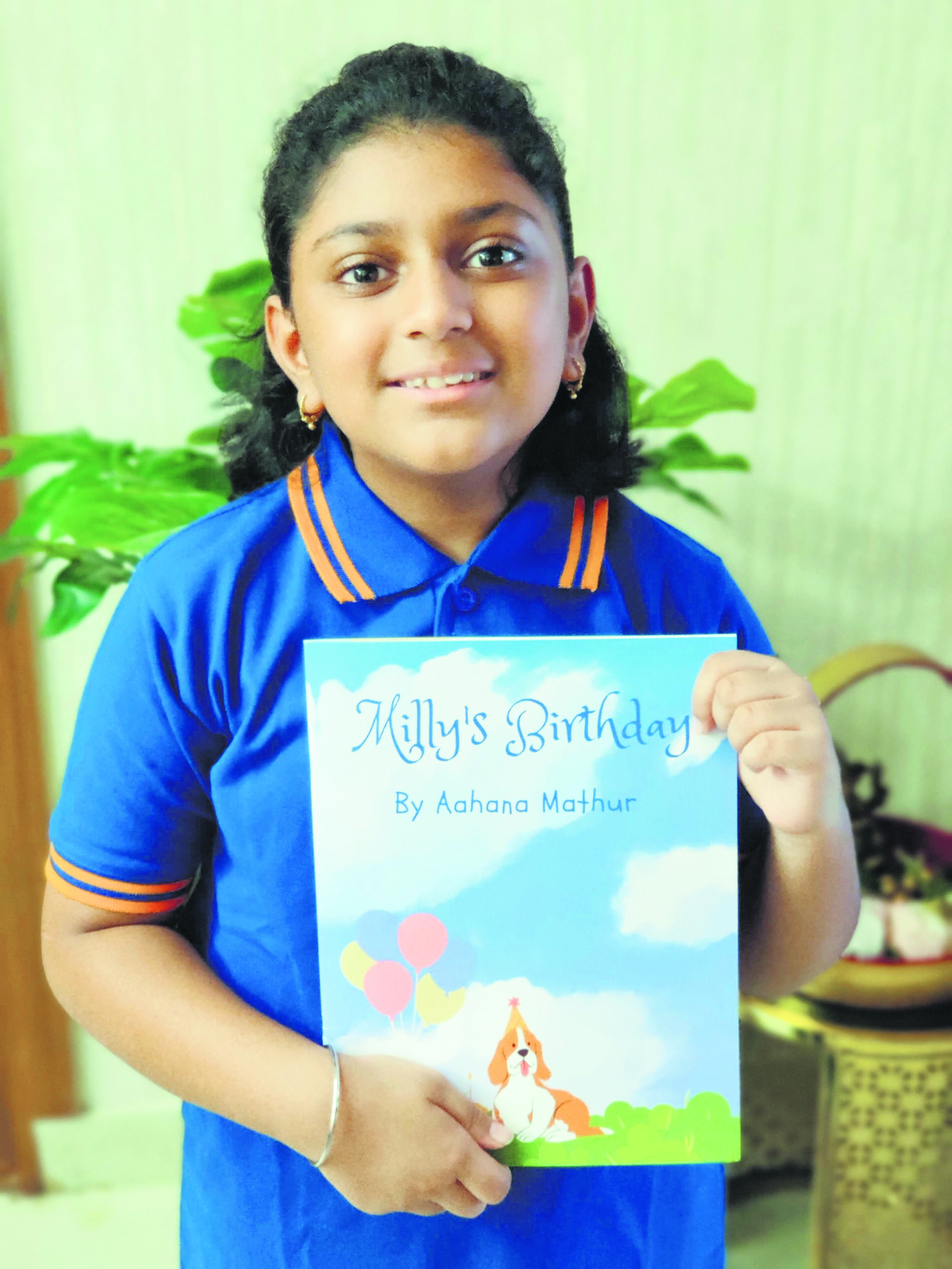 Nine-year-old Aahana Mathur engages readers with adventurous journey of a beagle pup